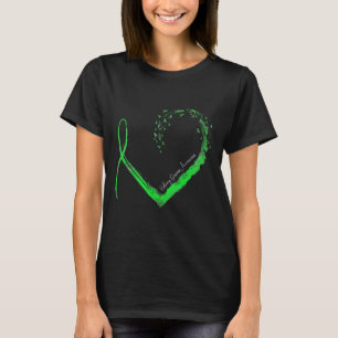 Ribbon Heart Kidney Disease Awareness T-shirt