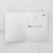 Ribbon Heart met Ivy Bouquet Kaart (Binnen)