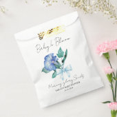 Ribbon | Morning glory Seeds Baby Shower Favor Bag Bedankzakje (Gezegeld)