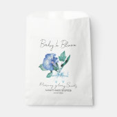 Ribbon | Morning glory Seeds Baby Shower Favor Bag Bedankzakje (Voorkant)