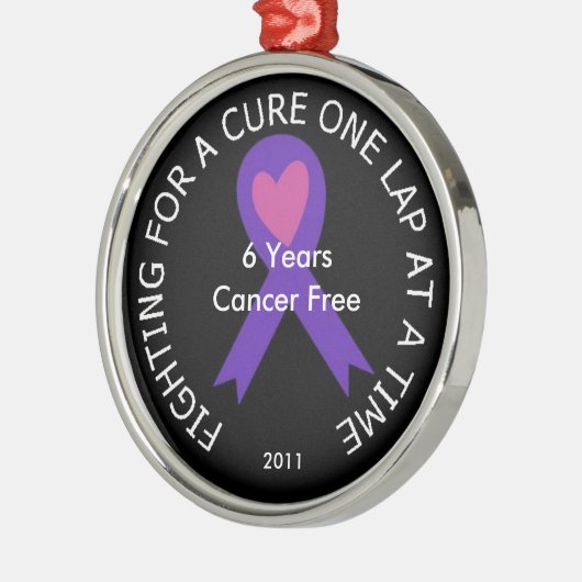 Ribbon of Hope Celebration Ornament (Links)