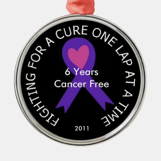 Ribbon of Hope Celebration Ornament (Voorkant)