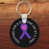 Ribbon of Hope Sleutelhanger (Voorkant)