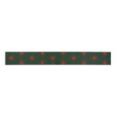 Ribbon Plaid Snowflake  Grosgrain Lint (Voorkant)