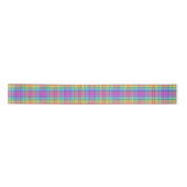 Ribbon - Rainbow Madras Satijnen Lint (Voorkant)