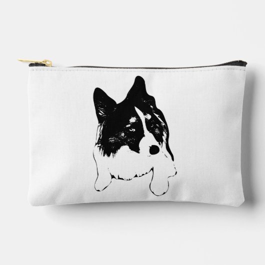 Ribbon-Ready Zip Pouch Etui (Voorkant)