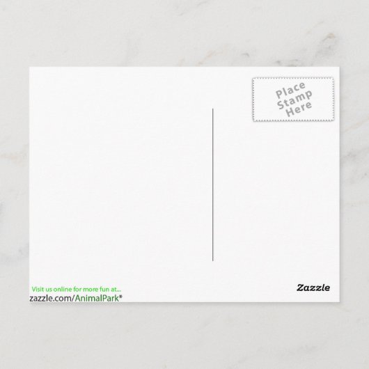 Ribbon Seal Briefkaart (Achterkant)