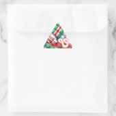 RIBBON SNOEP driehoek Stickers (Tas)