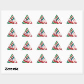 RIBBON SNOEP driehoek Stickers (Vel)