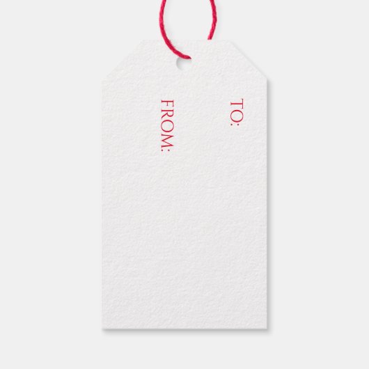 RIBBON SNOEP Gift Labels Cadeaulabel (Achterkant)