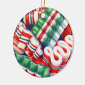 RIBBON SNOEP keramische Ornament (Links)