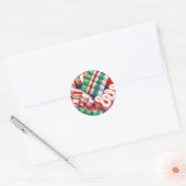 RIBBON SNOEP Small Round Stickers (Envelop)