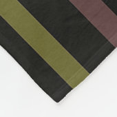 Ribbon Stripe Cozy Fleece Deken (Hoek)