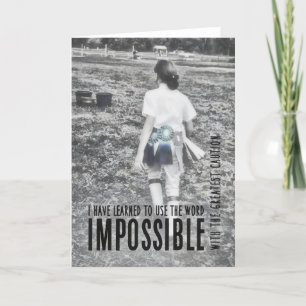 RIBBON SUCCES WENSKAART BEDANKKAART