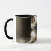 Ribbon Tangle Siamese Kitten Mok (Links)