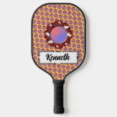 Ribbon van de Bourgogne-Ivory-schijf door Kenneth  Pickleball Paddle (Voorkant)