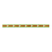 Ribbon van Zimbabwaanse vlag Satijnen Lint (Voorkant)