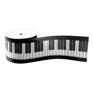 Ribbon voor pianotoetsenbord grosgrain lint