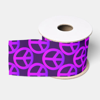 Ribbon voor roze vredesgebaar grosgrain lint