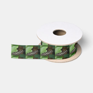 Ribbon voor Zebra langwerpige vlinder Satijnen Lint