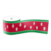 Ribbon Watermeloen Grosgrain Lint (Spoel)