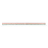 Ribbon Waterverf Rainbow Stripe Satijnen Lint (Voorkant)
