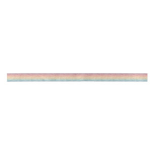Ribbon Waterverf Rainbow Stripe Satijnen Lint