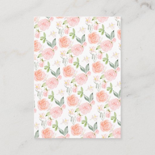 Ribbons Bows & Toes Book for Baby Enclosure Card   Informatiekaartje (Achterkant)