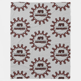 Ribbons/Cirkel...APS Fleece Deken