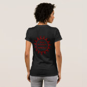Ribbons/Cirkel...hersenschimmels T-shirt (Achterkant volledig)