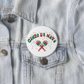 Ribbons en Maracas - Ronde Button 7,6 Cm (In situ)