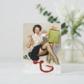 Ribbons omhoog briefkaart (Staand voorkant)