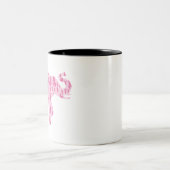 Ribbons-voor-Susan-Elephant Tweekleurige Koffiemok (Center)