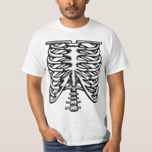 Ribcage T-shirt (Voorkant)