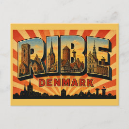 Ribe Denemarken Kathedraal Briefkaart