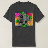 Ribean Polydactyl Kat TShirt (Design voorkant)