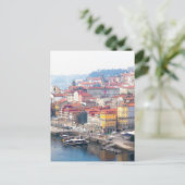 Ribeira en de Douro. Porto, Portugal. Briefkaart (Staand voorkant)