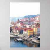 Ribeira en de Douro. Porto, Portugal. Poster (Voorkant)