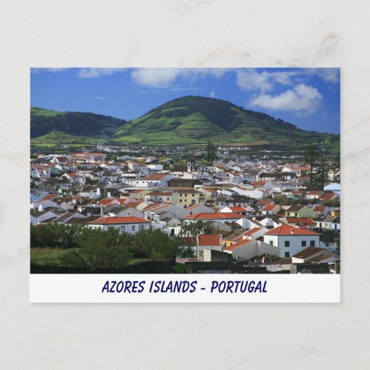 Ribeira Grande, Azoren Briefkaart (Voorkant)