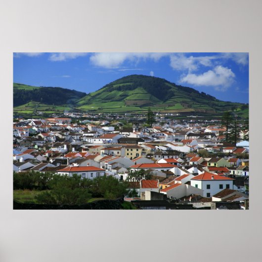 Ribeira Grande, Azoren Poster (Voorkant)