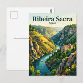 Ribeira Sacra Spanje Briefkaart (Voorkant / Achterkant)
