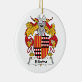Ribeiro Family Crest Keramisch Ornament (Rechts)