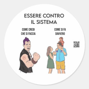 ribellione ronde sticker