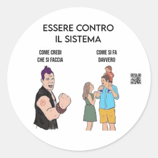 ribellione ronde sticker