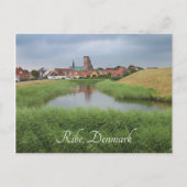 Riberhus en Ribe, Jutland, Denemarken Briefkaart (Voorkant)