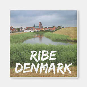 Riberhus en Ribe, Jutland, Denemarken Magneet
