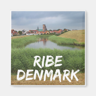 Riberhus en Ribe, Jutland, Denemarken Magneet