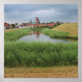 Riberhus en Ribe, Jutland, Denemarken Poster (Voorkant)