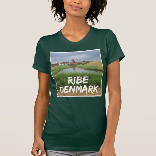 Riberhus en Ribe, Jutland, Denemarken T-shirt (Voorkant)