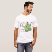 Ribosome mRNA tRNA molecules proteins Diagram  T-shirt (Voorkant volledig)
